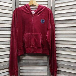 Women's Marvel Wakanda Forever Velour Graphic Zip-Up Hoodie | XXL